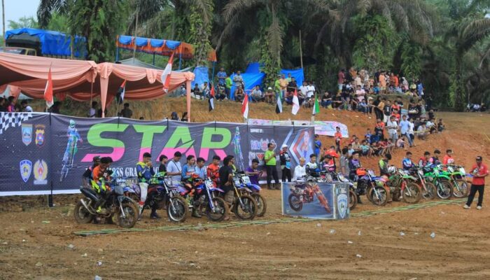 Piala Bupati 1 Motocross dan Grasstrack RRT Air Haji Open 2024 Resmi Digelar