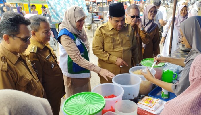 Dinas Kesehatan Padang Pariaman Laksanakan Pengawasan Distribusi Pangan dan Pasar Pabukoan
