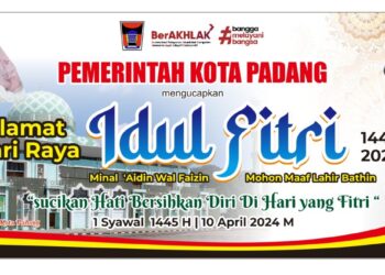Pemko Padang Gelar Salat Idul Fitri di Lapangan Apeksi Balaikota