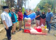 Dinsos Agam Salurkan Bantuan Tanggap Darurat Kebakaran