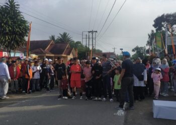 Anak Nagari Panampuang Gelar Jalan Santai