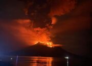 Dampak Erupsi Gunung Api Ruang Meluas, Upaya Penanganan Darurat Terus Dimaksimalkan