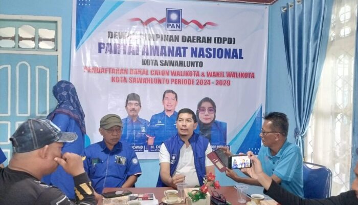 6 Balon Kada Kota Sawahlunto Ambil Formulir Pendaftaran ke DPD PAN, Siapa Saja?