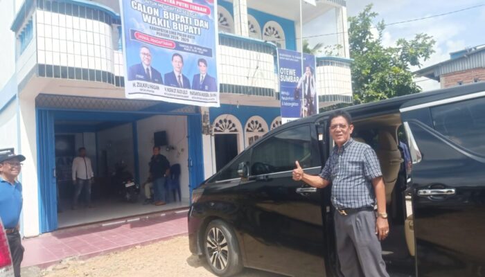 Haji Edwar Datangi Markas PAN dan Mendaftar untuk Maju Jadi Calon Bupati Lima Puluh Kota