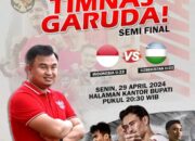 Bupati Dharmasraya Ajak Warga Nobar Timnas U-23 di Laga Semifinal Piala Asia 2024
