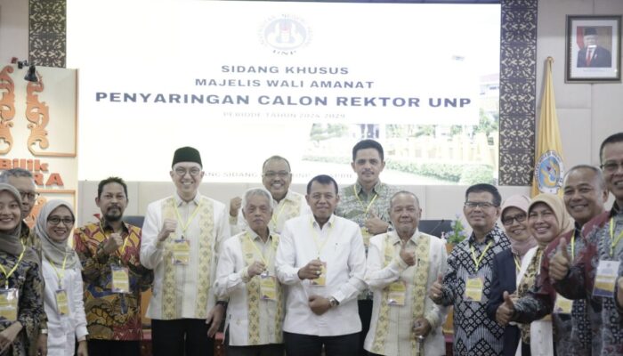 MWA Tetapkan Tiga Nama Calon Rektor UNP Periode 2024-2029