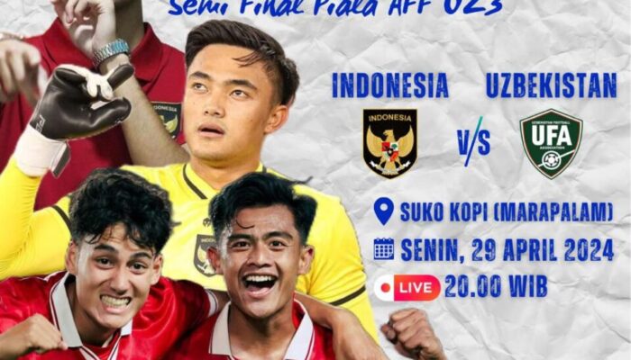 Nobar Semifinal Piala AFC di Suko Kopi Marapalam, Berkesempatan Dapat Kuota XL 10GB Tanpa Diundi