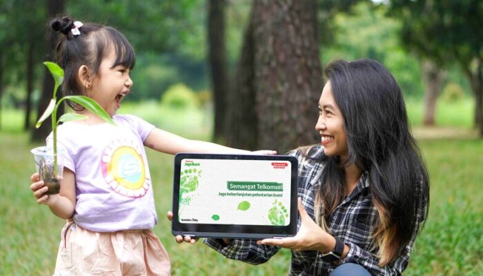 Telkomsel Jaga Bumi Peringati Hari Bumi Sedunia dengan Ajak Pelanggan Ciptakan Jejak Kebaikan