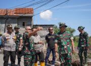 Danrem 032/Wbr, Brigjen TNI Rayen Obersyl Cek Lokasi Terdampak Banjir Lahar Dingin Marapi
