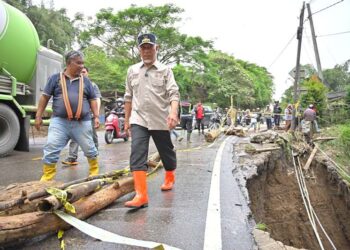 Penanganan Lahar Dingin Marapi