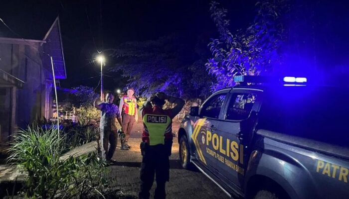 Polres Pasaman Barat Giatkan Patroli Harkamtibmas Cegah Pencurian di Rumah Kosong yang Ditinggal Mudik