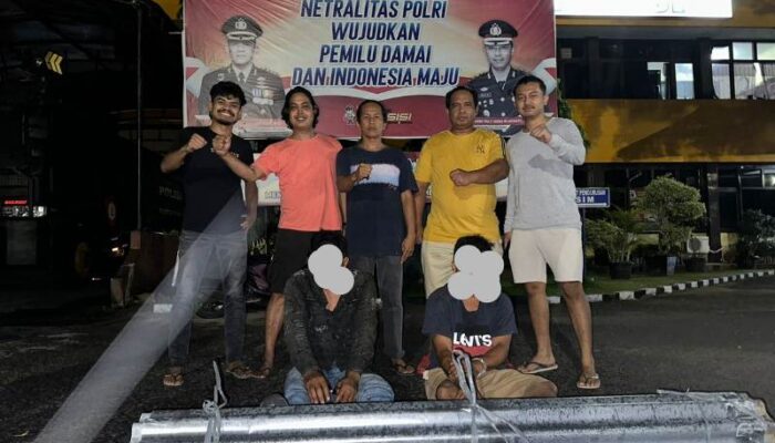 Dua Pelaku Pencurian di Toko Ditangkap Polisi