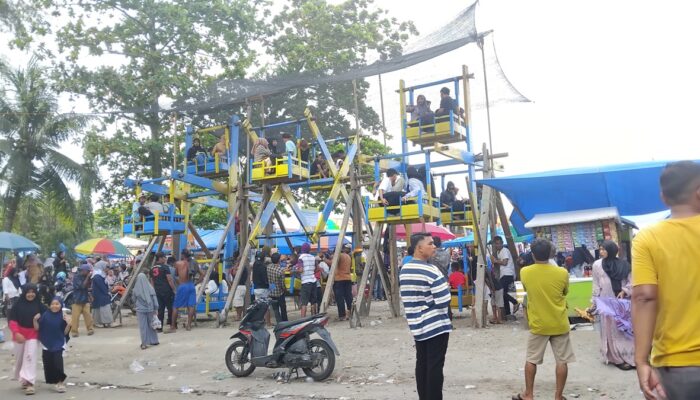 Permainan Khas Pariaman, Buayan Kaliang Masih Menjadi Primadona Selama Lebaran