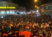 Euforia Warga Padang Panjang Nobar Timnas Indonesia U-23