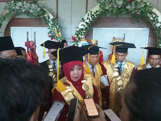 Luluskan 377 Wisudawan di Hari Kedua, Rektor UIN IB  Pesan Amalkan Ilmu Padi