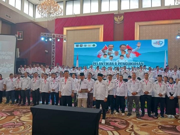 Pelantikan Pengurus APDESI periode 2024-2029 di Bandung, Jawa Barat