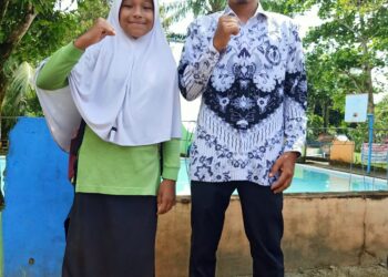 Asyla Fadya, Wakili Pulau Punjung untuk Cabang Renang O2SN