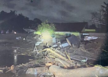 Ibu dan Anak Jadi Korban Banjir Lahar Dingin Gunung Marapi