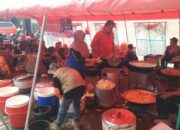Dapur Umum Dinsos Agam Suplai 3.000 Nasi Bungkus Bagi Korban Banjir