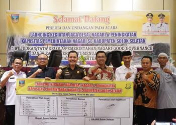 Pemkab Solsel Launching Kegiatan Jaga Desa dan Peningkatan Kapasitas Pemnag
