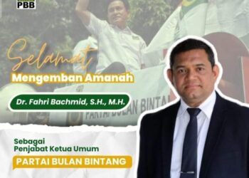 Pj Ketum PBB Fahri Bachmid