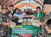 PC Gerakan Pemuda Ansor Solok Selatan Bantu Korban Bencana Galodo Sumbar