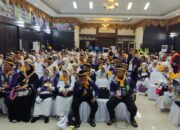 JCH Kloter 7 Embarkasi Padang Minggu Malam Diberangkatkan