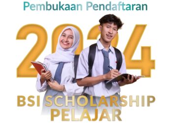 Beasiswa BSI Scholarship Pelajar 2024 Telah Dibuka, Daftarkan Diri Segera!