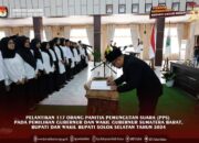 KPU Solsel Lantik 117 PPS Pilkada Serentak 2024