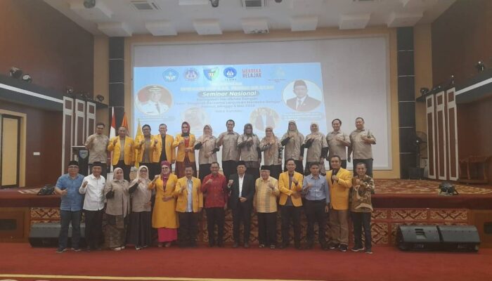Dirangkai Dengan Seminar Nasional, Pengurus DPD Iluni UNP Pessel Dikukuhkan