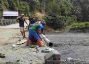 PDAM Unit Kampung Dalam Taksir Kerugian Rp 60 Juta, Dampak Ruas Jalan Putus