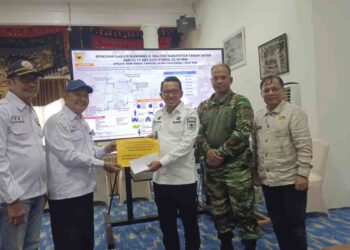 IKM Bengkulu Selatan Bawa 150 Sak Semen Untuk Korban Bencana Tanah Datar