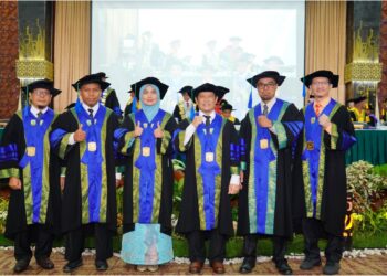 UNAND Kukuhkan Enam Profesor Fakultas Teknik