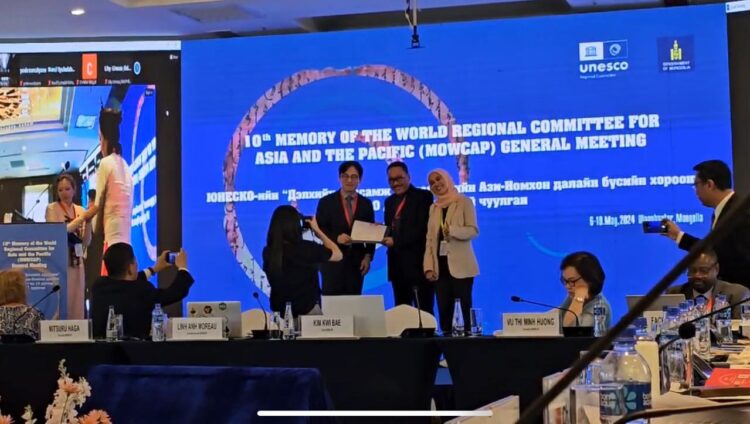 Arsip Pabrik Indarung I PT Semen Padang dari tahun 1910-1972, resmi ditetapkan sebagai Memory of the World Committee for Asia and the Pacific (MOWCAP) oleh UNESCO. IST