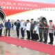 Presiden Jokowi didampingi Ibu Negara Iriana saat disambut oleh Fokopimda Sumbar di BIM, Selasa (22/5/2024). IST