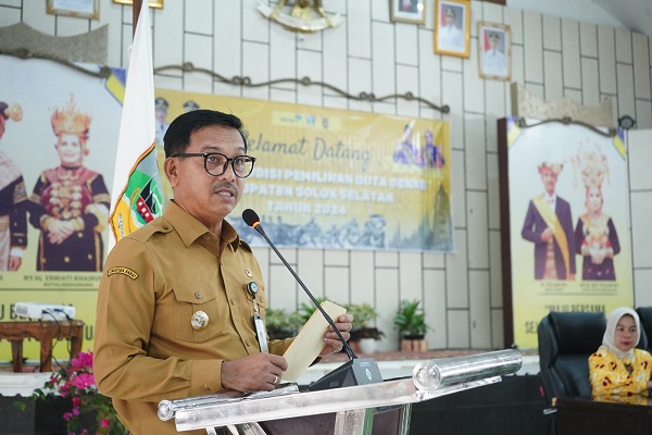Pemkab) Solok Selatan menggelar Pembukaan Pemilihan Duta Generasi Berencana (Genre) Kabupaten Solok Selatan tahun 2024,
