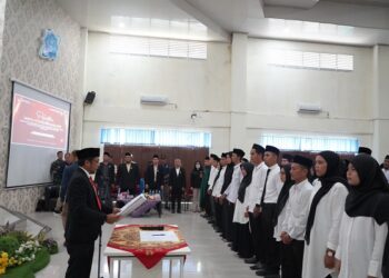 Komisi Pemilihan Umum Padang Pariaman melantik 309 Panitia Pemungutan Suara (PPS) untuk Pilkada Sumbar 2024