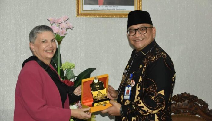 Jalin Silaturahmi, Dubes Australia Sambangi Kediaman Pj Wako Padang