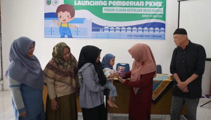 Puskesmas Bukit Surungan Luncurkan PKMK untuk Anak Stunting