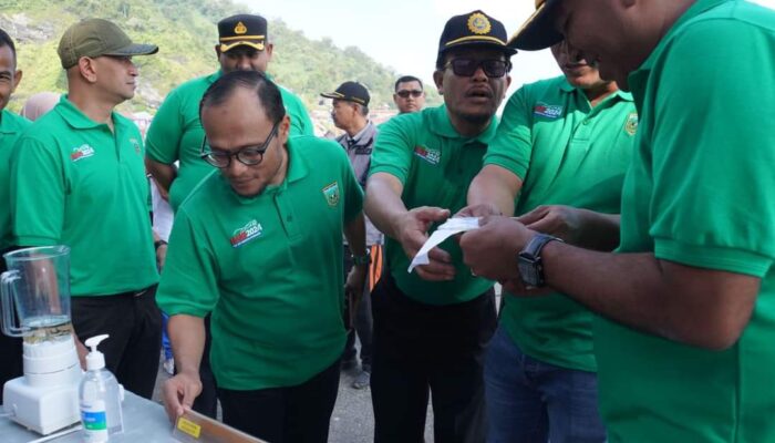 Peringatan Hari Anti Narkotika, Barang Bukti Dimusnahkan di Padang Panjang