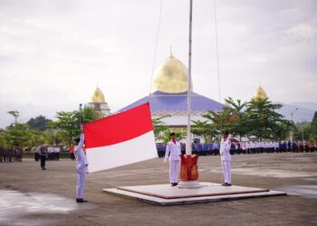 Peringatan Hari Lahir Pancasila, Bupati Suhatri Bur Ajak Masyarakat Tingkatkan Toleransi dan Semangat Gotong Royong