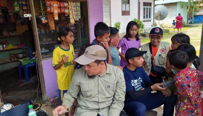 Tim Pemetaan BNPB Sosialisasikan Kajian Risiko Bencana Sekunder Erupsi Gunungapi Ibu kepada Masyarakat