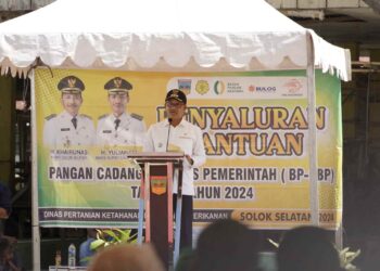 Pemkab Solsel Apresiasi Upaya Penanganan Bencana di Nagari Pakan Rabaa