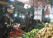 Tekan Inflasi dan Pastikan Stok Pangan, Pj Wako Sidak ke Pasar Alai dan Tanah Kongsi
