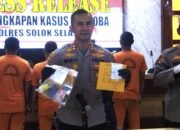 Polres Ungkap Peredaran Kasus Narkoba Periode Januari-Juni 2024 di Solok Selatan