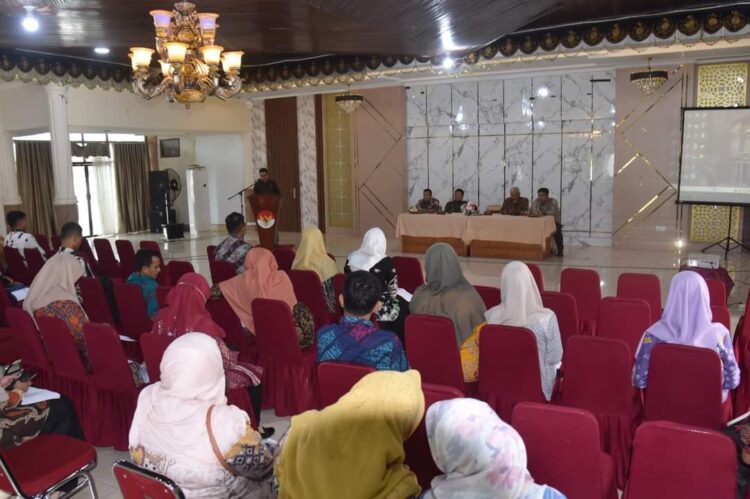 Sosialisasi Meta Data dan Pemetaan Kebutuhan Data yang digelar oleh Diskominfo Kota Pariaman, Kamis (20/6). IST