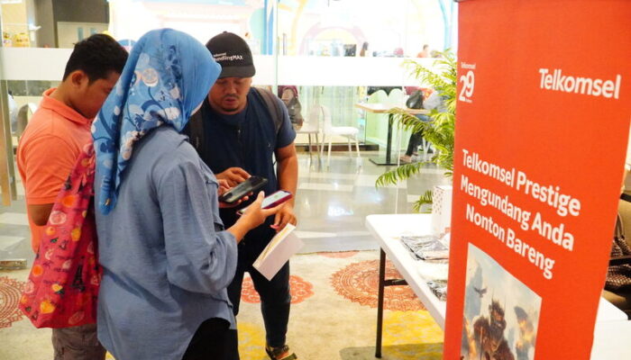 Telkomsel Nonton Bareng Serentak di 13 Kota, Apresiasi bagi Pelanggan Setia Telkomsel Prestige