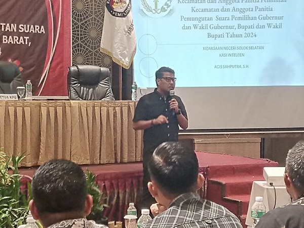 Tahapan-tahapan Pemilihan Kepala Daerah atau Pilkada Serentak 2024, yang sarat akan potensi terjadinya pelanggaran-pelanggaran hukum, bukan tidak mungkin bisa saja terjadi di daerah Solok Selatan.