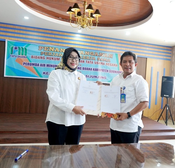 Perumda Tirta Sanjung Buana Jalin Kerja Sama dengan Kejaksaan