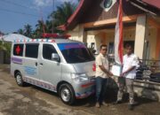 Nagari Sungai Gayo Lumpo Terima Hibah Ambulans dari Perantau Edwar Jener